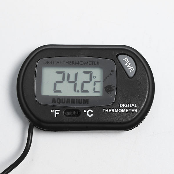 Akvarie termometerpaket, LCD digital termometer för marina akvarier