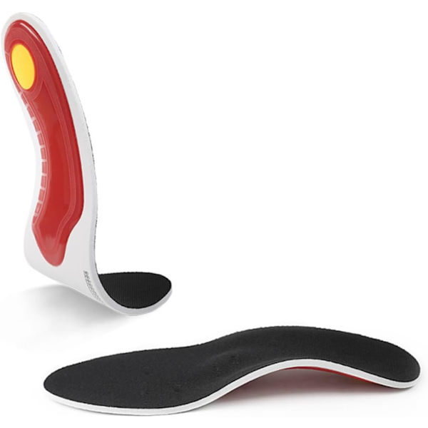 Plantar Fasciitis Fot Inläggssulor Arch Support Ortopediska Inlägg, Lindra Fot P