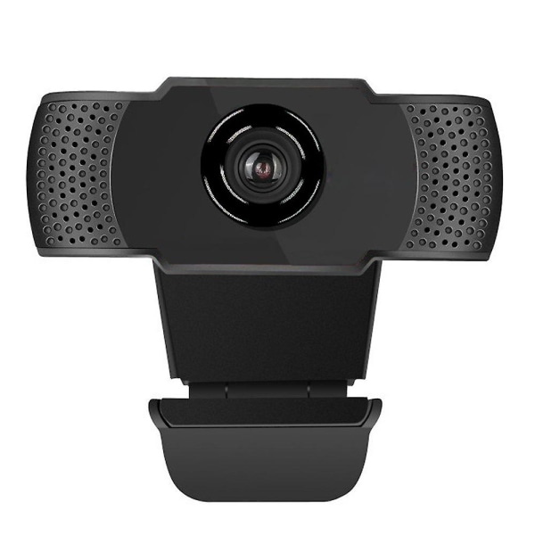 1080p HD-webkamera med mikrofon, streaming computerwebkamera Fo
