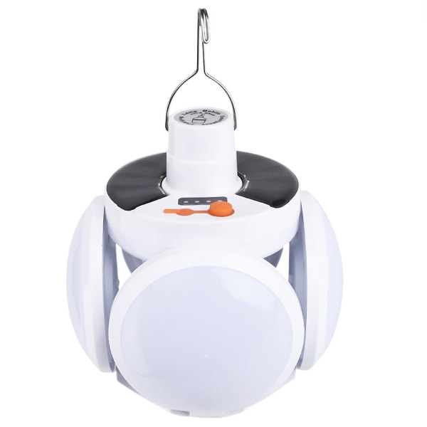Led sollampa fällbar fotbollslampa bärbar utomhus nödbelysning