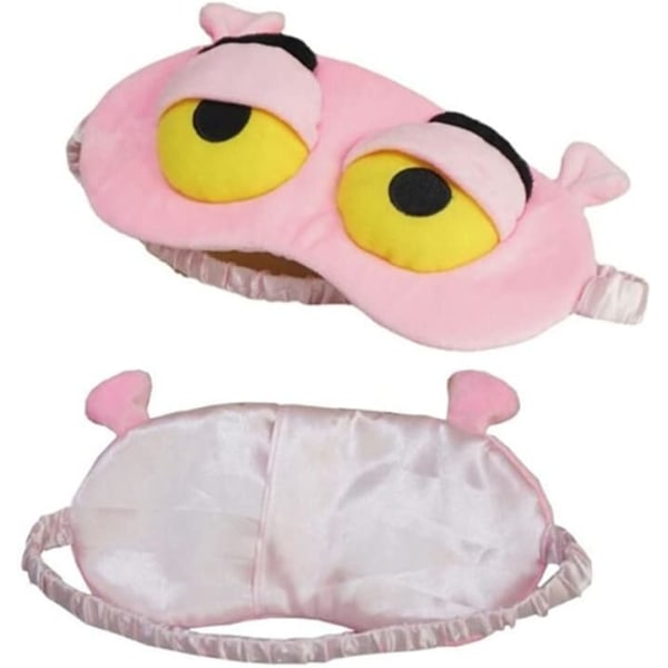 Söt 3D Frog Eye Sovmask, Funny Cute Frog Eye Blindfold Cover