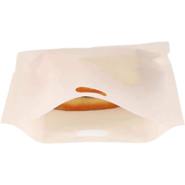5 stk Gjenbrukbar non-stick brødristerpose belagt glassfiber mikrobølgeovn H