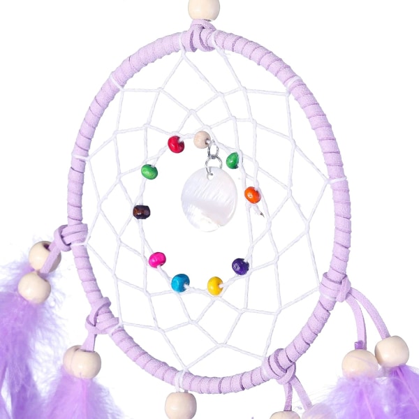 Feather Dream Catcher Shell Dreamcatcher Nyhed Ornamenter Farvef