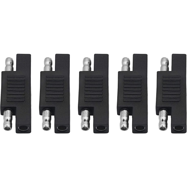 Sae Polaritetsomkastningsadapter, Kangping Sae Hane till Sae Hane Snabbkoppling Solpanel Batteriförlängningskontakt för Bil, Solpanel Batteri (5-pack)