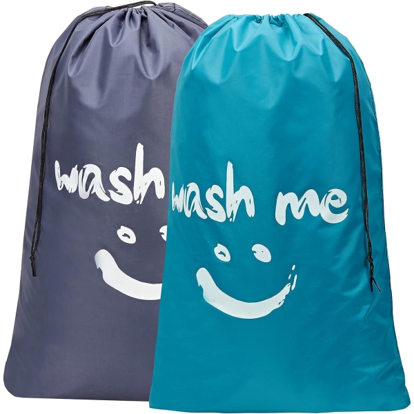 2-pack XL Wash Me Travel Tvättväska, maskintvättbar smutspropp