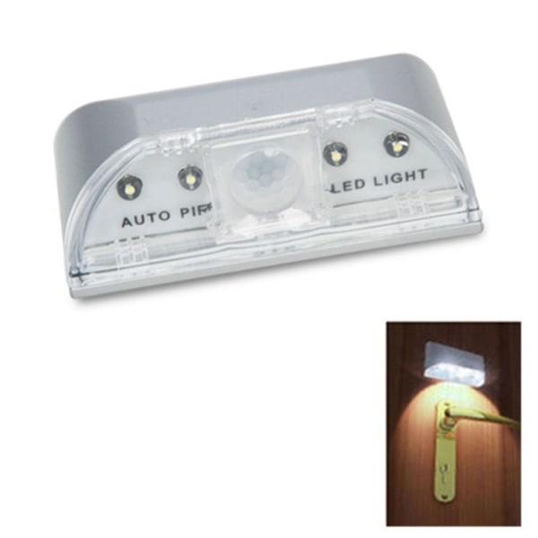 1 kpl LED Smart Door Lock Sensor Light Control Infrapuna Body Se