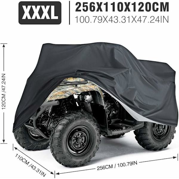 Skydd presenning för motorcykel Quad ATV utomhus Anti -UV XX