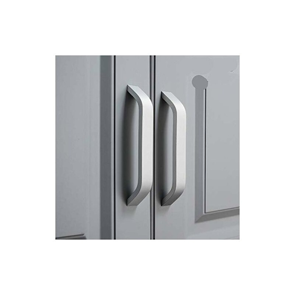 10 st skåphandtag - Silver kökshandtag 128 mm skåp