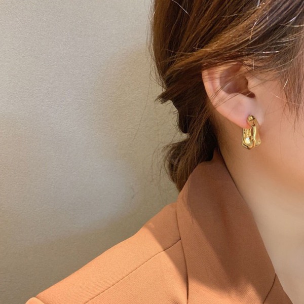 Silverstift ny stil örhängen i olika färger för högklassiga kvinnor