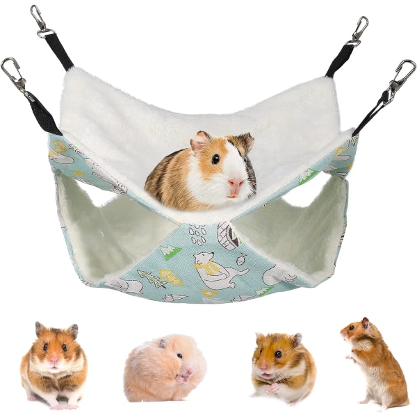 Squirrel Cage -riippumatto, lemmikkieläinten riippumatto, pehmeä hamsterin riippumatto, hot Dra