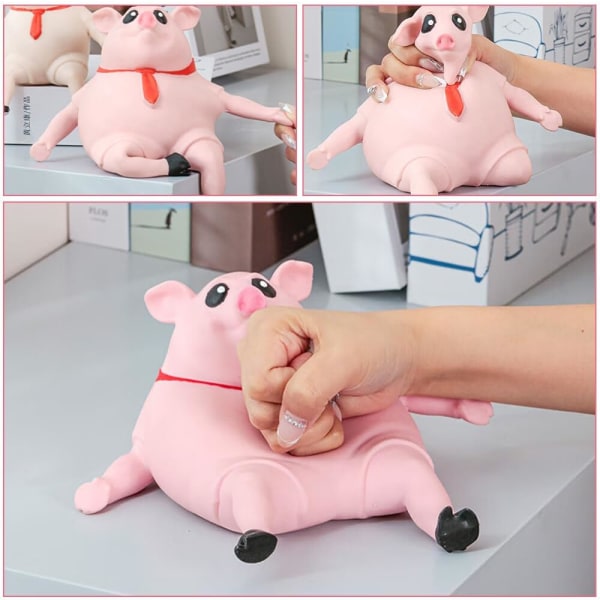 Pig Anti Stress Toy, Pig Squeeze Toys, Creative Decompression Pig