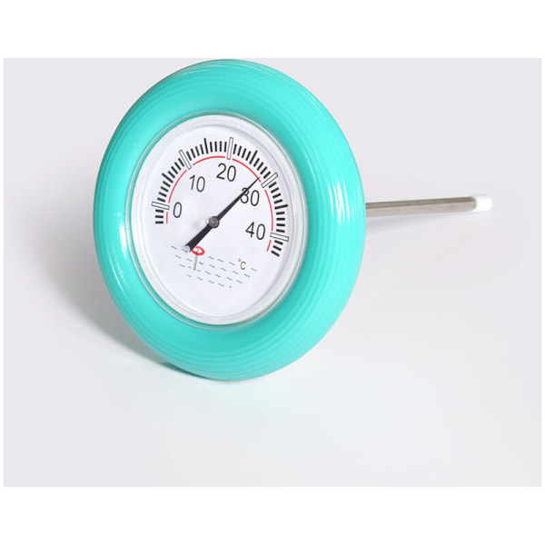 Diameter bojtermometer för simbassäng 12 cm blå
