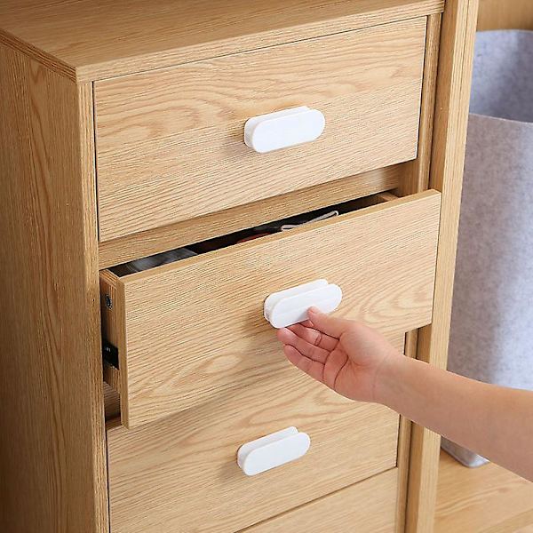 8 st självhäftande handtag skjutdörr fönster glasdörr tillbehör