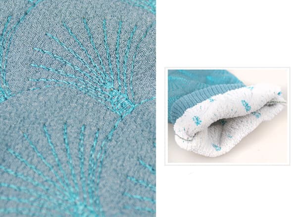 Exfolierande handskar, förtjockade handskar av växtfibrer - ta bort döda hudceller a