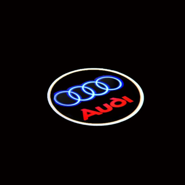 2st för Audi välkomstlampa A4LA5A6L Atmosphere Lamp A7A8LQ3Q5Q7 D