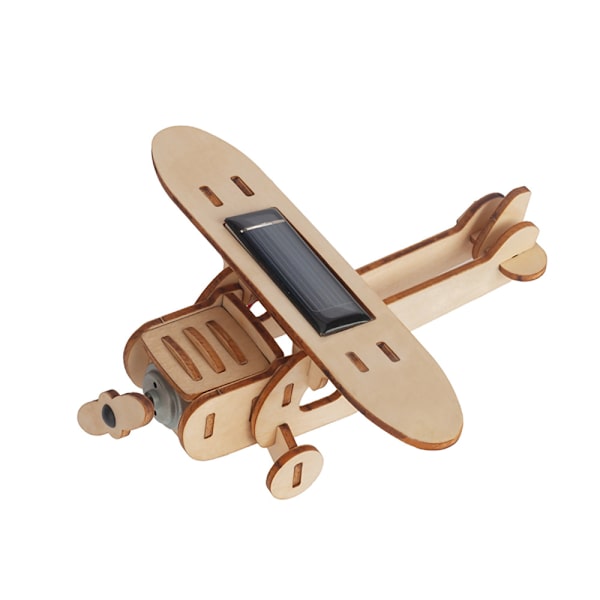 Solcellsdrivna flygplan Solcellsdrivna flygplan leksak 3D pussel Byggnad