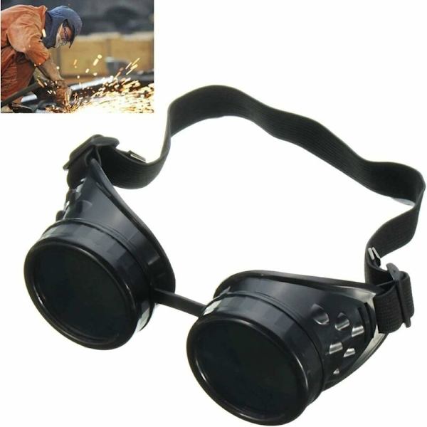 Professionell svetsmask, Steampunk svetsmask skärglasögon Sc