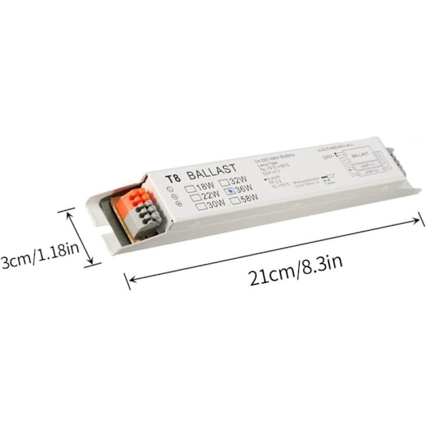 Elektronisk Ballast T8 2x36W Spänningsbredd Fluorescerande Start Energibesparande B