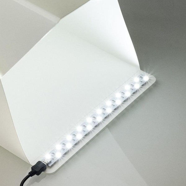 10 stk LED lyslist bar fotostudiobelysning for softboks skytetelt skap (28 cm lang)