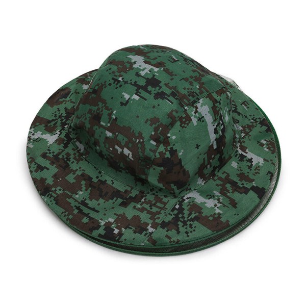 Cowboy Biavler Hat - Til Ansigts- og Hovedbeskyttelse - Army Green
