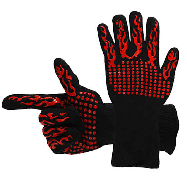 Heat Resistant Glove Oven Glove Up to 800°C Universal Oven Gloves Heat Resi