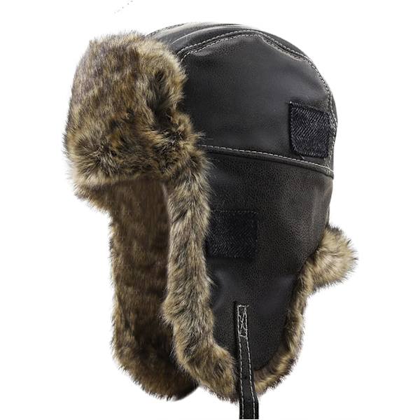 Faux päls vinterhatt vinterjakt hatt vindtät pilot hatt hatt ryttare hatt män och kvinnor