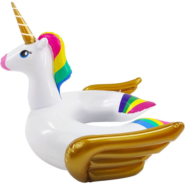 Pool Float för barn Unicorn Swim Floats för småbarn i åldern 3-8 år Inflatab