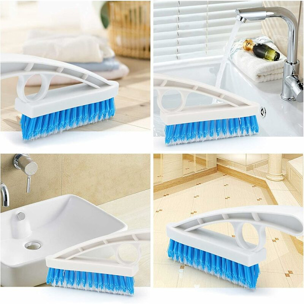 2-pack fogborste - styv nylonborste badkar duschskrubb