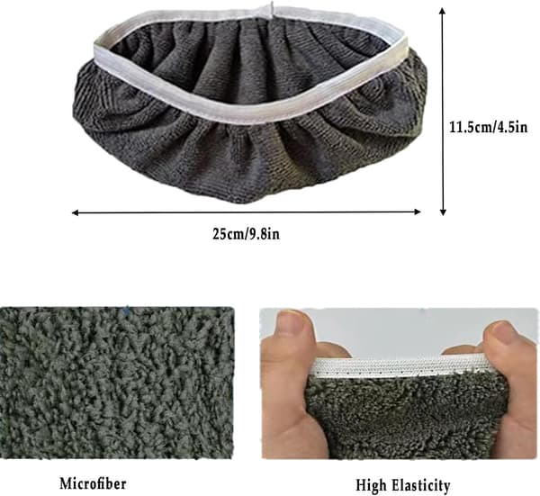 Pieces Mikrofiber Mopperklæder, Dampmopper Fyldpuder, Vaskbare Mikrofiber Mopper