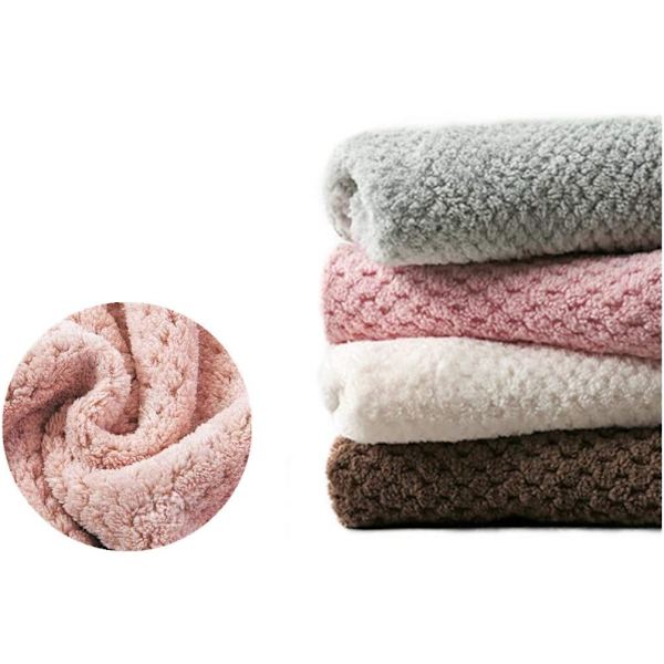 4-pack mikrofiberhanddukar, kökshanddukar med ögla, badrumshanddukar hängande, snabbtorkande absorberande mikrofiberrengöringsdukar (4 färger)