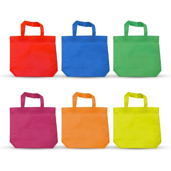 Bländande leksaker Färgglada presentväskor Återanvändbara matväskor Lättviktig