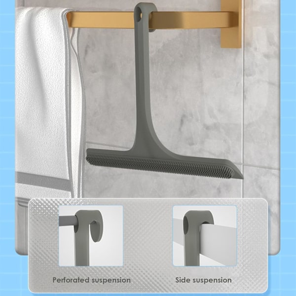 Silikon Squeegee, Allround Bilruta Squeegee, Bärbar Fönster Squeegee