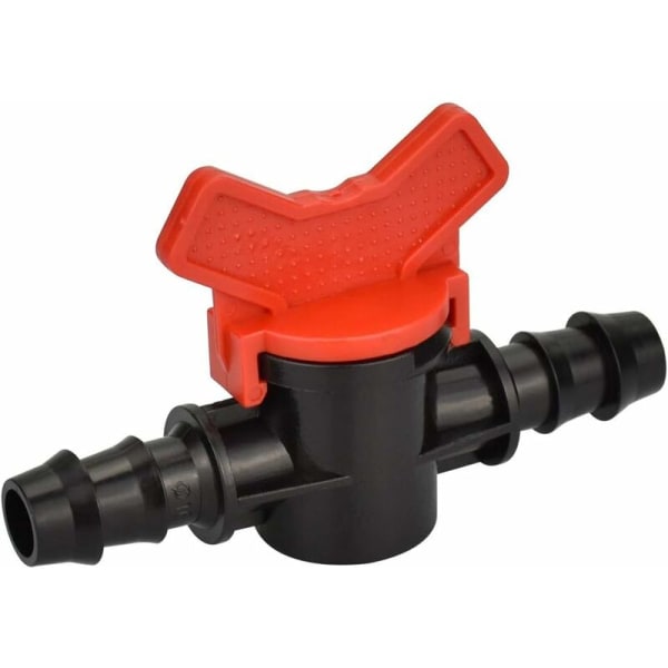 12 PCS Hose Garden Faucet, Hose Irrigation Valve 16 16mm Plastic