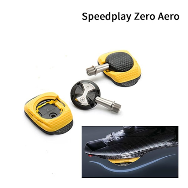 2 st/set Pedalöverdrag Snabbfrigöring Lätt att installera Anti-halk Plast