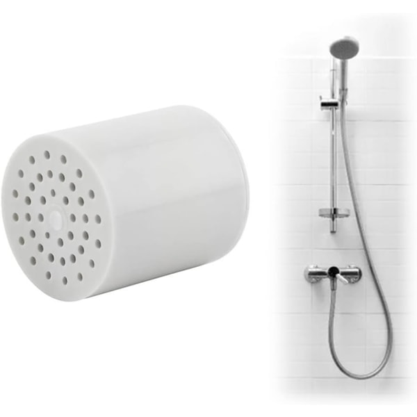 1PC Duschfilterpatron Filter 15 Steg Universell Duschhuvud