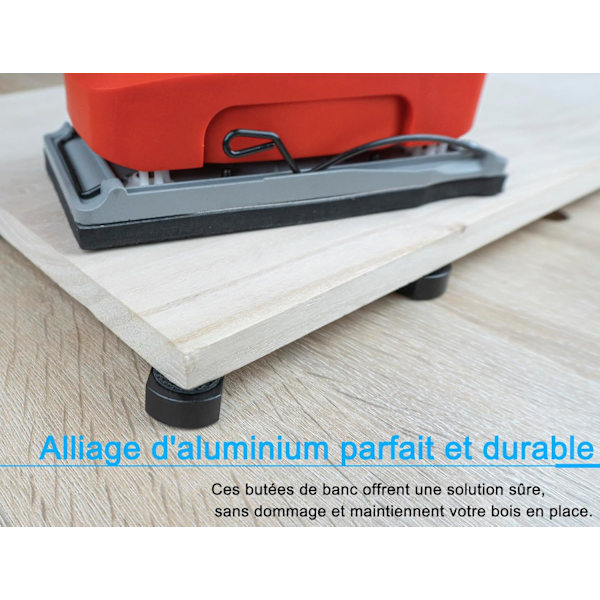 5 st Bänkhållare i aluminiumlegering för bänkborr Arbetsbänk Ledhållare för bil