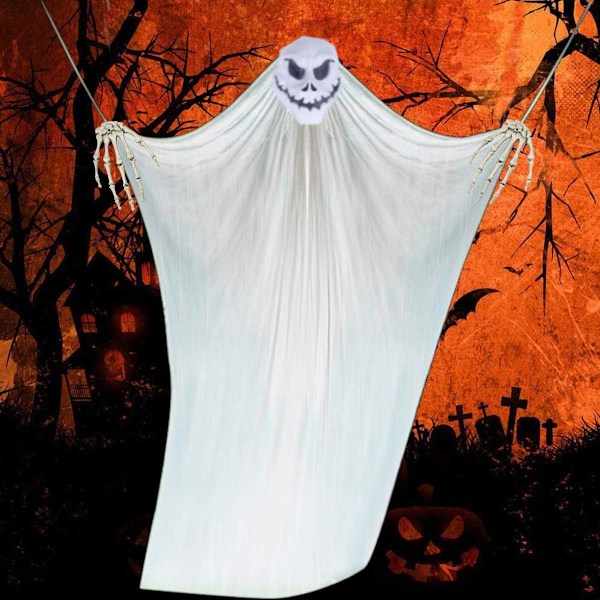 Halloween Ghost Henger DIY Halloween Dekorasjon Ghost Henger Horror Rekvisita