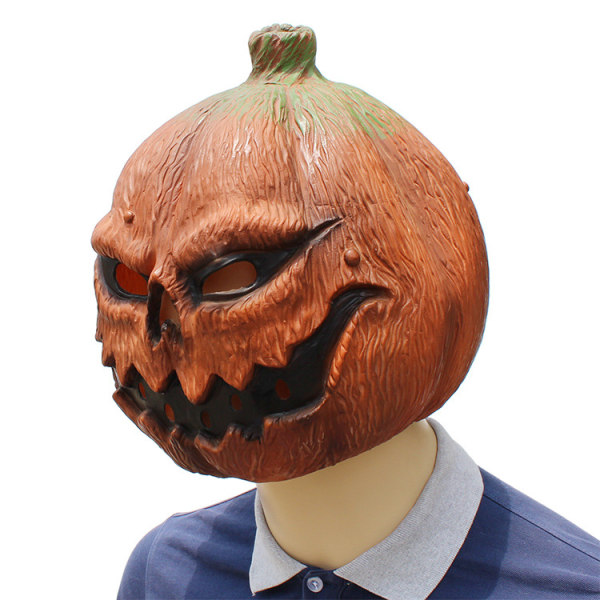 Halloween Party dekoration pumpa latex huvudmask