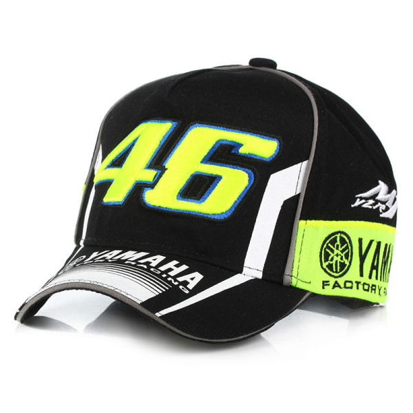 Musta Hattu - Punainen - ymha - Auto Moto GP Moto Racing f1 Cap，musta