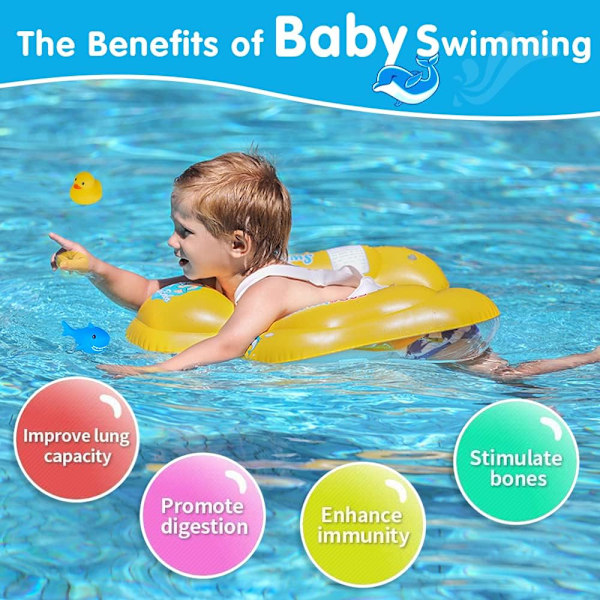 Baby Buoy, Baby Buoy, Baby Pool Seat with Detachable Canopy for Baby Buoy,