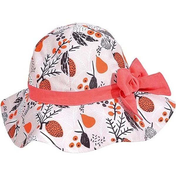 Baby Girl Summer Hat Anti UV Girl Sun Hat Baby Girls Child Sun Hat Unisex Foldable Sun Protection Beach Baby Girl Sun Hats UPF 50+，Koko 48 sopii 12-24 kuukauden ikäisille