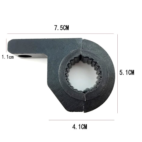 Universal arbejdslys monteringsbeslag 25mm 30mm monteringsbeslag til tåge