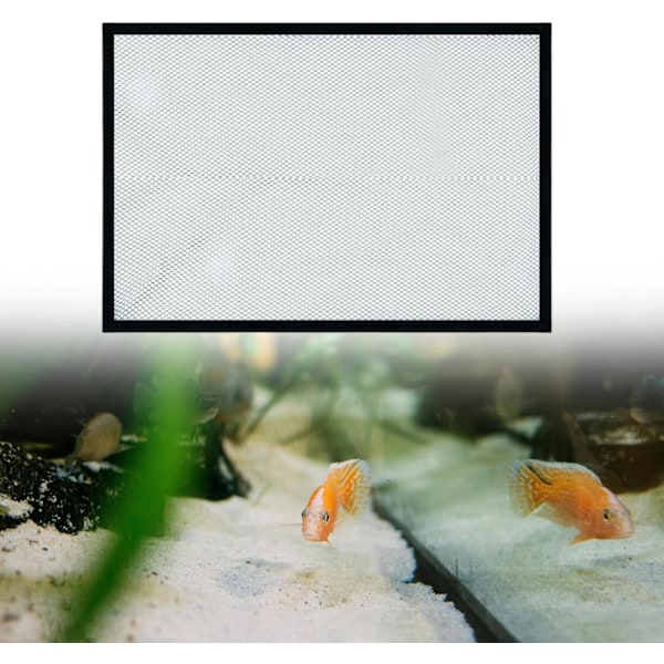 Akvarium Skärm Anti-Hopp Toppskydd, Magnetiskt Akvarium Skyddsnät Trans