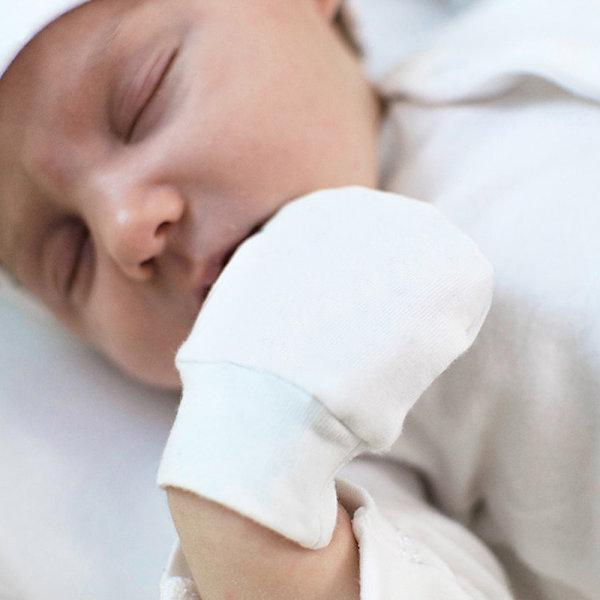 6 par nyfödda babyvantar småbarnsvantar anti-scratch vantar C