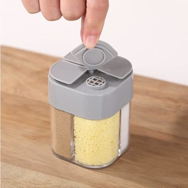 Kreativ 4 i 1 Flip Kryddburk Utomhus Grill Kryddburk