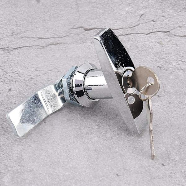 Tilt Garage Handtag T-Handtag Lås Bakre Fäste T-Handtag Verktygslåda Gar