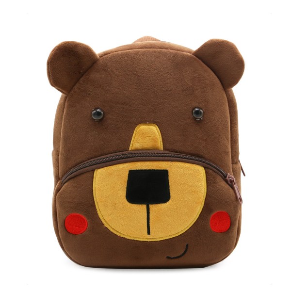 Toddler Backpack Zoo Animals Backpacks Cute Cartoon Plush Bag 10"