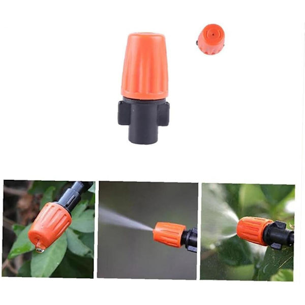 50 st Micro Sprayer Justerbart Flöde Bevattning Droppbevattning Dr