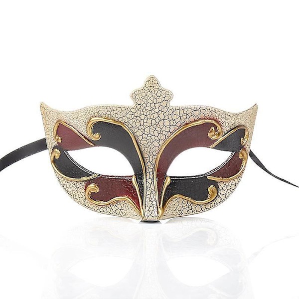 Maskerad Mask Halv Ansikte Cool Plast Dekorativ Maskerad Bal