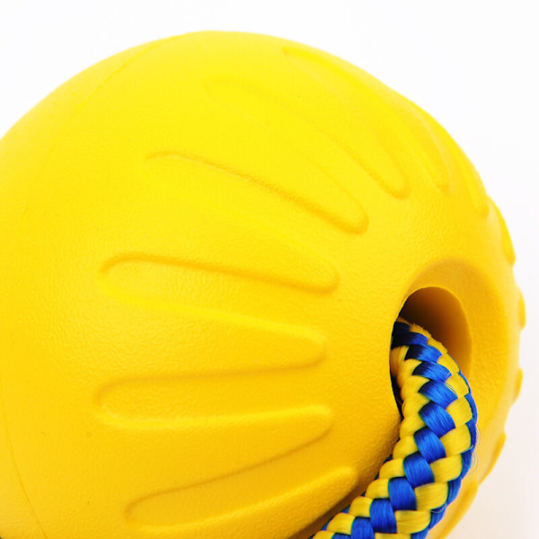 Husdjursrepboll, 7 cm bärbar EVA husdjurshundsträning interaktivt bett